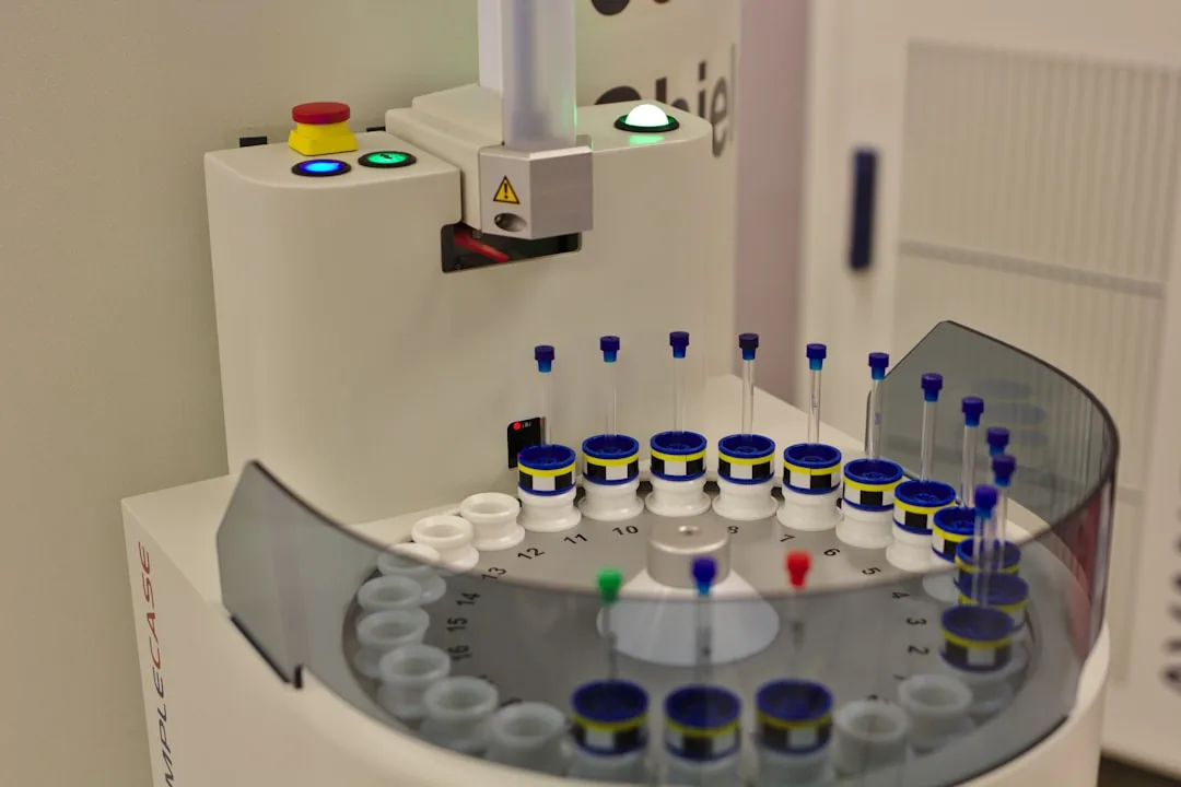 NMR autosampler used for boronate characterization